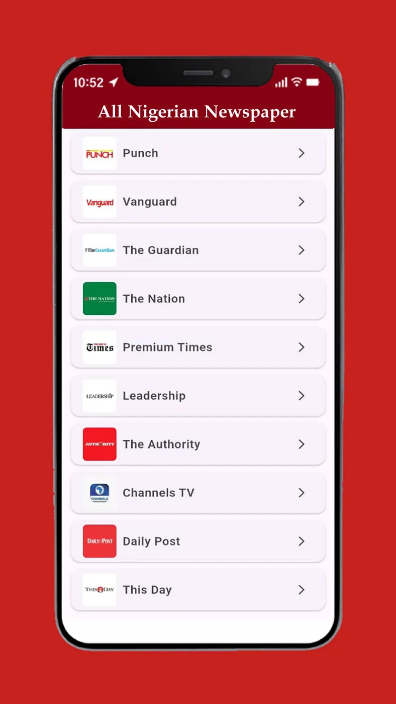 All Nigerian Newspapers home feed showing the latest Nigeria news and top stories